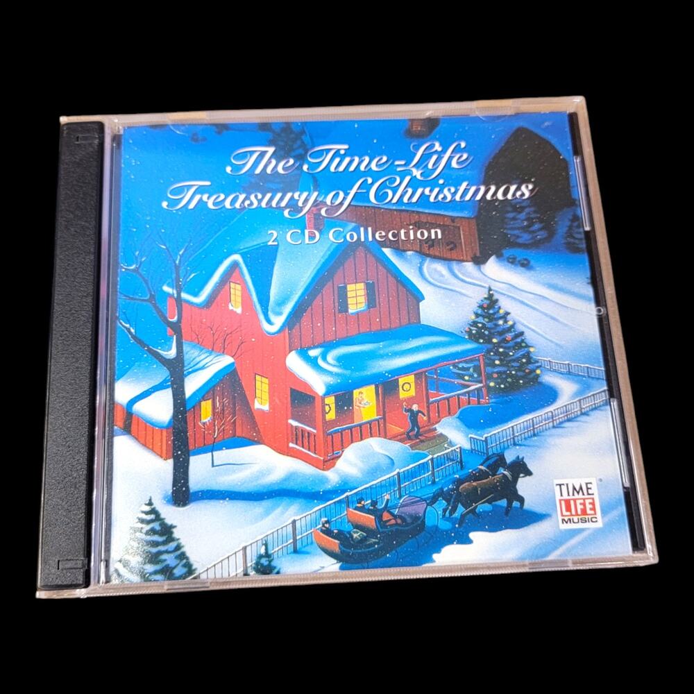 Time-Life Treasury of Christmas 2 CD Collection Elvis Crosby Andy Williams